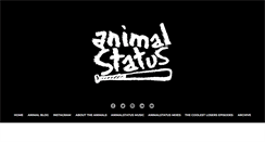 Desktop Screenshot of animalstatus.com