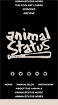 Mobile Screenshot of animalstatus.com